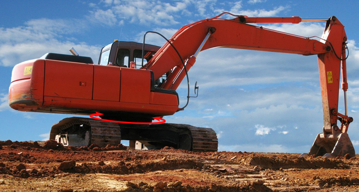 挖掘機用回轉(zhuǎn)支承轉(zhuǎn)盤軸承